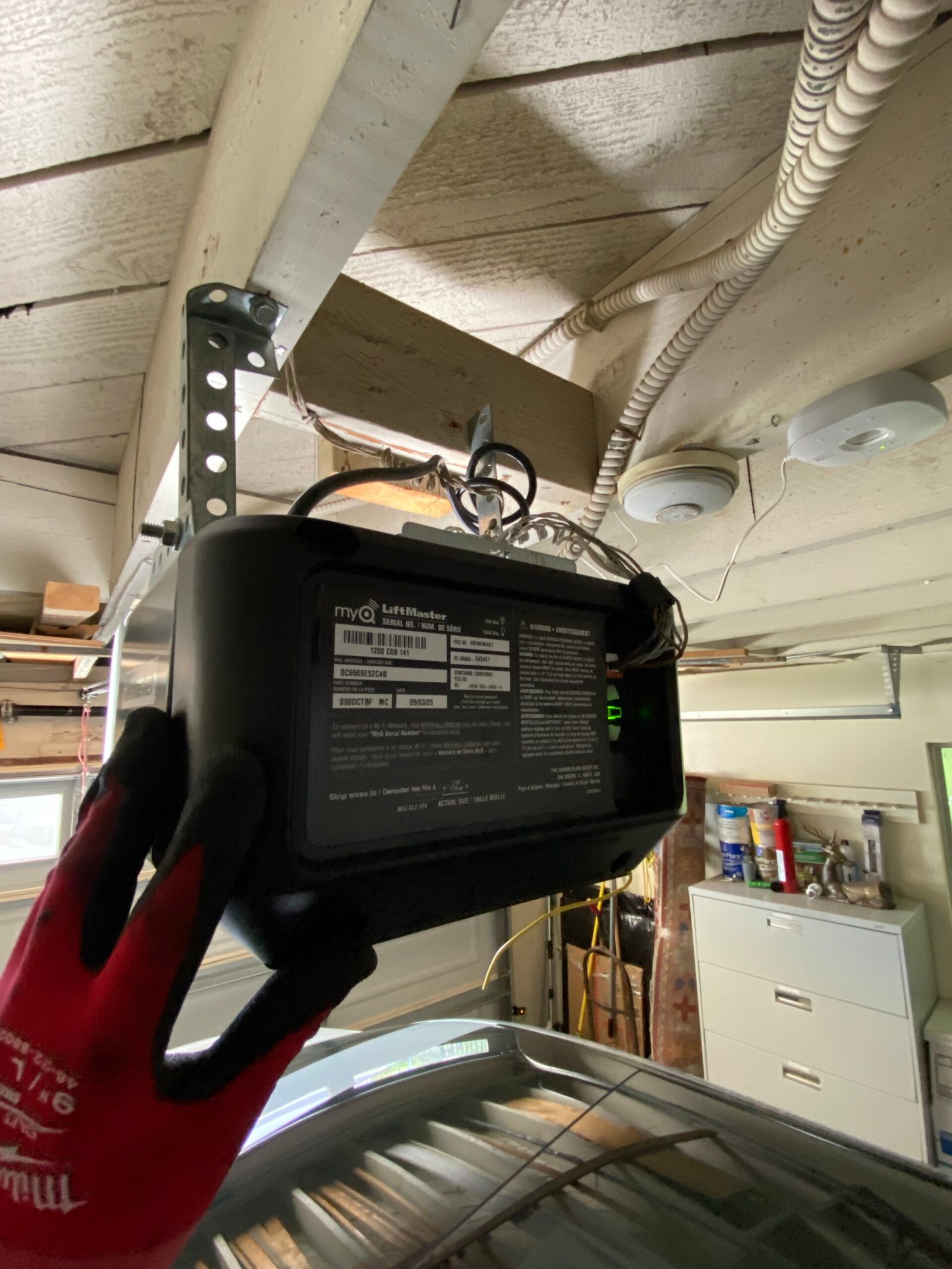 Garage door opener repair and LiftMaster motor service in Downey California