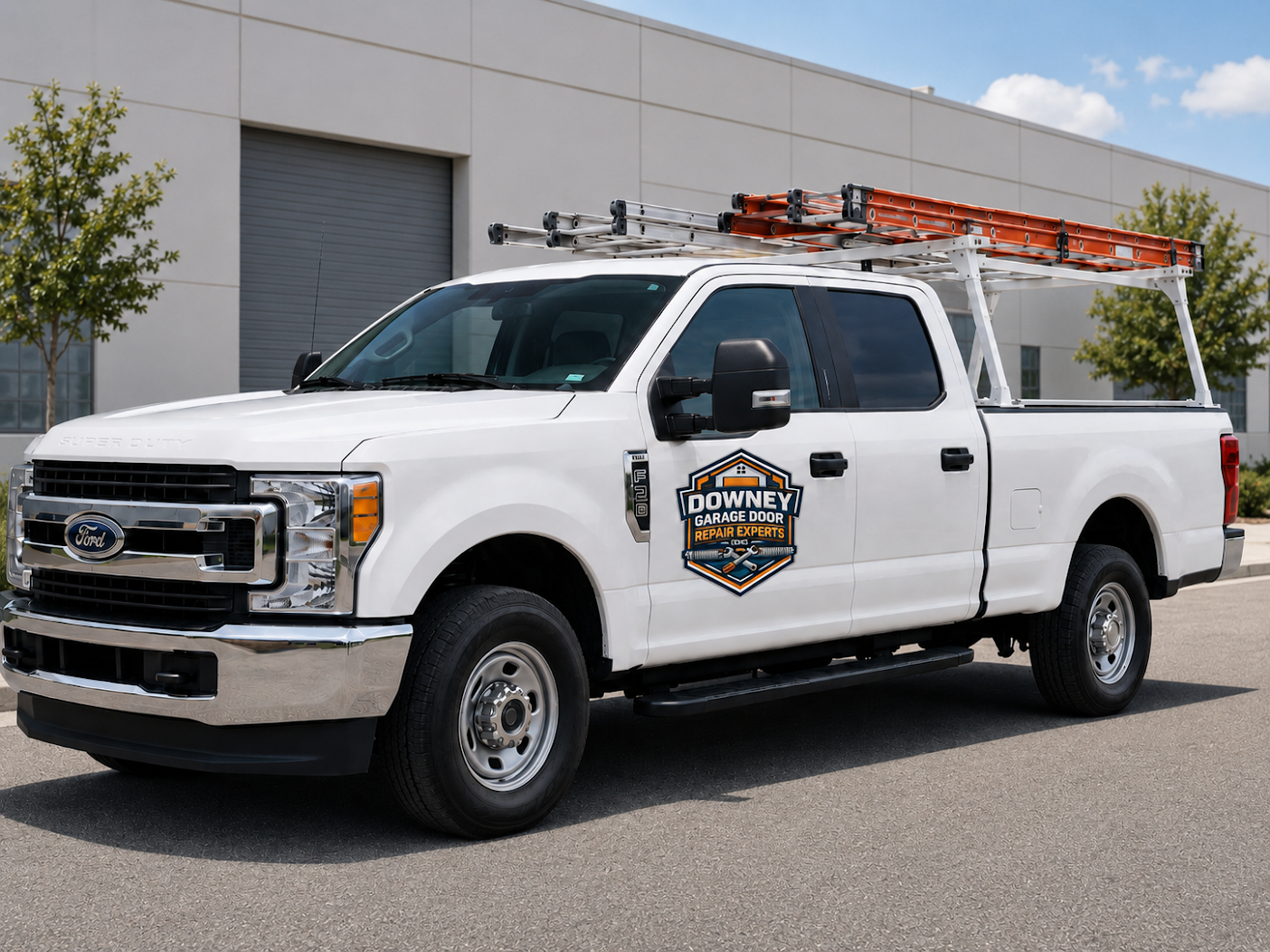 Downey Garage Door Repair Experts Inc. service truck